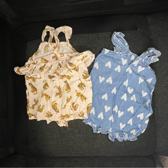 Adorable Baby Romper Set - Multicolor - Picture 3 of 8
